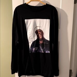 H&M Black Graphic Tee